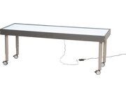 Groer Leuchttisch, 180 x 60 cm, hhenverstellbar 66,5 bis 83,5 cm (Achtung: neue Version in Vorbereitung)