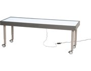 Groer Leuchttisch, 180 x 60 cm, hhenverstellbar von 66,5 bis 83,5 cm