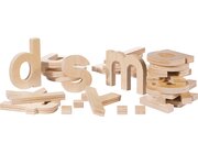 Kleinbuchstaben Set aus Holz, ab 4 Jahre