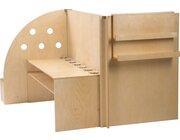 Krippenspielwand, Malen - Lesen, Farbe natur, Hhe 1 m