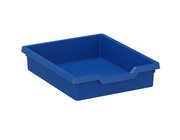Kunststoffkasten Gre III blau, 31 cm breit, 37 cm tief, 7,5 cm hoch