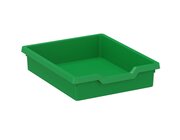 Kunststoffkasten Gre III grn, 31 cm breit, 37 cm tief, 7,5 cm hoch