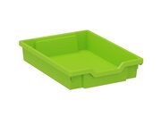 Kunststoffkasten Gre 1, hellgrn, 31cm breit, 42cm tief, 7,5 cm hoch