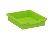 Kunststoffkasten Gre III hellgrn, 31 cm breit, 37 cm tief, 7,5 cm hoch