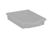 Kunststoffkasten Gre 1, transparent, 31cm breit, 42cm tief, 7,5 cm hoch