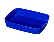 Materialschale blau, 20x15x4 cm