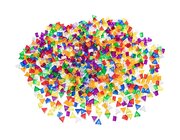 Prismo Dreiecke mit Legerahmen 10er-Set transparent (Gropackung) inkl. Vorlagen