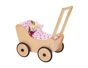 Puppenwagen natur, ab 12 Monate