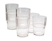 Stapelglser 0,2 l, 6 Stck