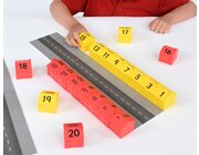 1-20 Straennummern, Mathe-Spielmaterial, ab 3 Jahre