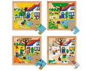Jahreszeiten Puzzles 1, 4er Set, ab 3 Jahre