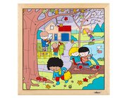 Jahreszeiten Puzzle Herbst, 3-5 Jahre