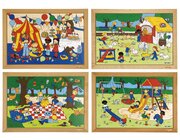 Puzzles Kinderaktivitten - Vierer-Set, ab 3 Jahre