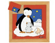 Tier-Puzzle Mutter und Kind - Pinguin, ab 3 Jahre