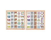 Zhl-Diagramm: 11 - 15 und 16 - 20, Lernspiel, ab 5 Jahre