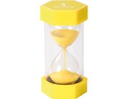 Sanduhr gelb, Höhe 16 cm, Laufzeit 1 Minute