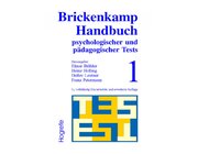 Brickenkamp Handbuch psychologischer und pdagogischer Tests, erster Band