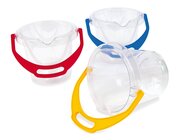 dantoy Sandspielzeug, Eimer transparent klar, 1 Stck, Hhe 14cm