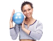 Gymnic Over Ki Ball 15 cm, blau (3 Stück)