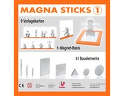 Magna Sticks 1, Magnetspiel mit Vorlagekarten, ab 4 Jahre