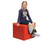 P�nz Spiel- und Sitzw�rfel rot, 50 x 45 cm