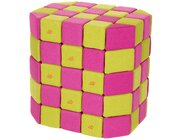 Jolly Heap Set BASIC pink-grn, Riesen-Magnetbausteine, schallabsorbierend