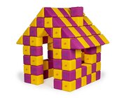 Jolly Heap Set JOY gelb-pink, Riesen-Magnetbausteine