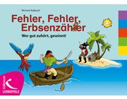 Fehler, Fehler, Erbsenzhler, Vorlese- und Zuhrspiel, ab 6 Jahre