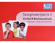 Kon-Lab Krperteile und Artikel, Memospiel mit Anleitung fr Eltern, 0-10 Jahre