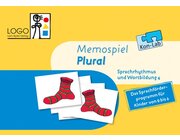 Kon-Lab Memospiel Plural mit Anleitung f�r Eltern, 0-10 Jahre