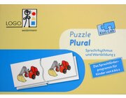 Kon-Lab Puzzle Plural, Sprachrhythmus und Wortbildung 3 mit Anleitung fr Eltern, 0-10 Jahre