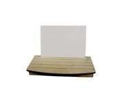 KreaShibai Erzhlschiene 36,5 x 18 x 4 cm mit Schattenleinwand und Ausschneidefiguren