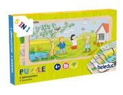 Lagen-Puzzle 4 Jahreszeiten, 4-7 Jahre