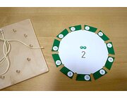 Einmaleins-Material fr Zahlenstern mit 11 Pins (21401363), 10 Einlagekarten, 1.-3. Klasse