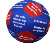 Lernspielball Zeit und Uhrzeit, Ø 35cm (Aktionspreis! Solange der Vorrat reicht!)