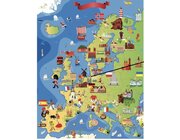OutdoorMat Kinderkarte Europa