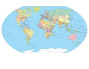 Lernteppich Staaten der Erde,  230 x 120 cm