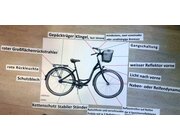 magnetisches Set XXL "sicheres Fahrrad"