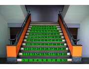 Treppen-XXL Sticker Hundertertafel, 120 x 10 cm