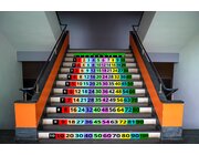 Treppen-XXL Sticker Kleine 1x1 - Tafel, 120 x 10 cm