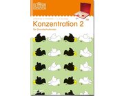 LK Konzentration 2, bungsheft, 1.-4. Klasse