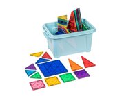 MagGenius Magnetic Building Blocks, 100 Teile in Aufbewahrungsbox