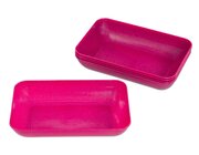 5 treeNside-Materialschalen gro, pink