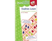 miniLK Exaktes Lesen, Heft, 1.-2. Klasse