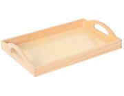 Montessori Holztablett klein 33,5 x 24cm