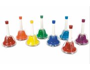 Farbiger Glockensatz, Montessori Sinnesmaterial, 0-3 Jahre