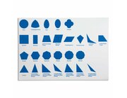 Kontrollkarte f�r die geometrische Kommode, ab 4 Jahre