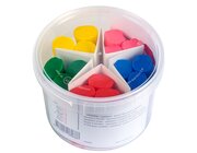 Modellier Knete - premium: sortierte Montessori Farben