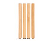 Satz mit 4 Tischbeinen fr Tisch hoch 59 cm