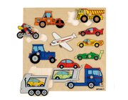 Holzpuzzle Fahrzeuge